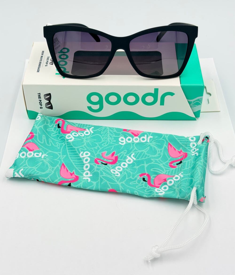 Goodr Sunglasses NEW – THE POP G / New Wave Renegade Unisex